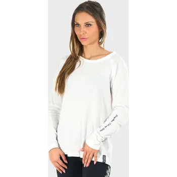 Dámské tričko Dámské triko ARIELA LS WHITE / L