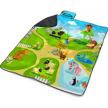 deka Sablio Plážová deka Dětský motiv 3: 200x140 cm