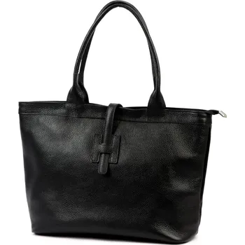 Kožená kabelka Luka černá KZ2258397