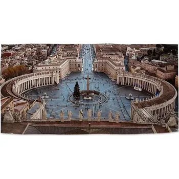 Osuška Sablio Ručník Řím Vatikán Svatopetrské náměstí - 50x100 cm