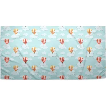 Ručník Sablio Ručník Horkovzdušné balony na nebi - 70x140 cm