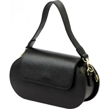 Kožená kabelka Luka 24-038 DOLLARO - černá