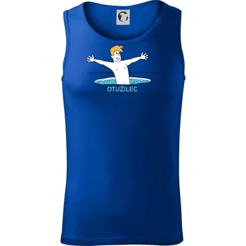 Otužilec - kreslený - Tílko pánské Core - 2XL ( Královská modrá )