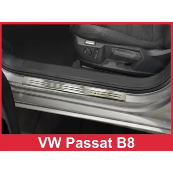 Karosérie Prahové ochranné nerezové lišty Avisa Volkswagen Passat B8 Exclusive