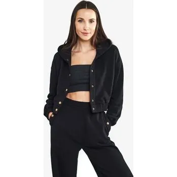 Pánská mikina MANDRAGORA Mikina Viviane Černá Relaxed Fit XS_S