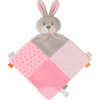 Hračka pro nejmenší Baby Mix Usínáček Králík - Růžový