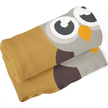 deka Sablio Deka Kreslená sova - 150x120 cm