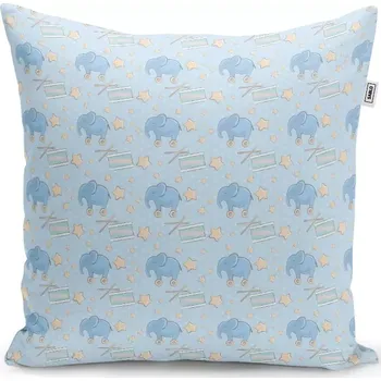 Polštář Sablio Polštář Bubny a sloni - 50x50 cm