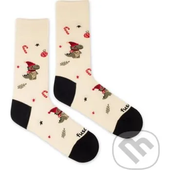Doplněk ke knize Detské ponožky Dinosaurus vianočný - Fusakle.sk Fusakle.sk