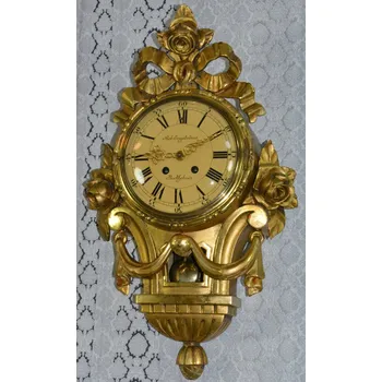 Hodiny Starožitné kartelové hodiny Amerikanische