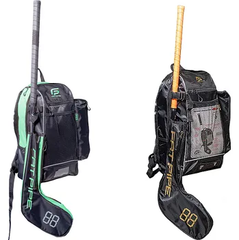 Sportovní batoh Fatpipe Lux - Stick Backpack černo-zelená