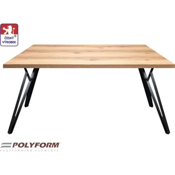 Stolový set Standard 150 x 80 x 75 cm, tloušťka 38 mm, dub zlatý
