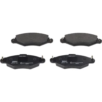 Brzdová destička Sada brzdových destiček, kotoučová brzda VALEO 301461