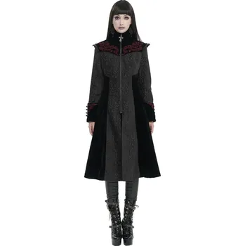 kabát dámský DEVIL FASHION - Black - XXL