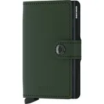 Kožené pouzdro na karty SECRID Miniwallet Matte Green Black