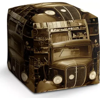 Taburet Sablio Taburet Cube Veterán: 40x40x40 cm