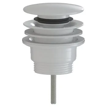 Umyvadlo Výpust k umyvadlu click clack SAT bílá lesklá plast SATAUCCHB