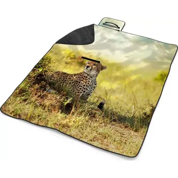 deka Sablio Plážová deka Gepard: 200x140 cm