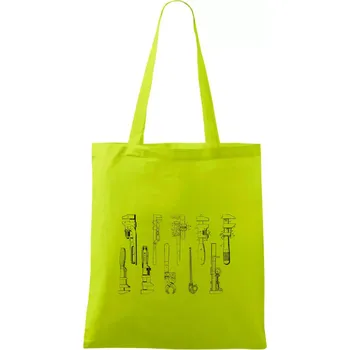 Instalatérské nářadí - Taška bavlněná - 42 x 38 cm ( Limetková )