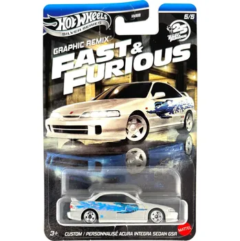 autíčko Hot Wheels CUSTOM ACURA INTEGRA SEDAN GSR