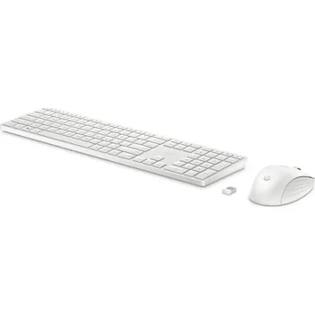 Počítačové příslušenství HP 655 Wireless keyboard mouse White