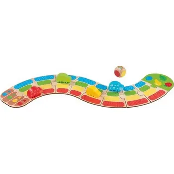 Dřevěná hračka dřevěná hra závod s beruškami GOKI