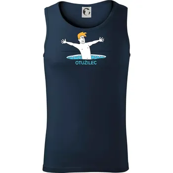 Otužilec - kreslený - Tílko pánské Core - 2XL ( Námořní modrá (velmi tmavá - téměř černá) )