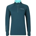Dámská funkční mikina PROGRESS Tispa Merino ZIP zelená Velikost: S