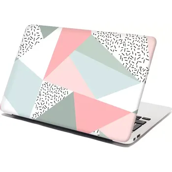 samolepka Sablio Samolepka na notebook Obrazce v něžných barvách - 29x20 cm