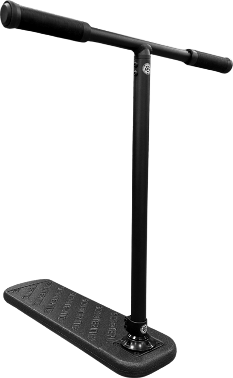 Trampscoot SCOOTERING Trampolínová koloběžka 600/650/700/750mm | BLACK