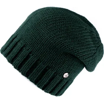 Čepice Zimní čepice unisex, velké, 4 zelená tmavá