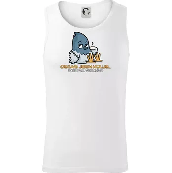 Občas jsem holub - Tílko pánské Core - 2XL ( Bílá )