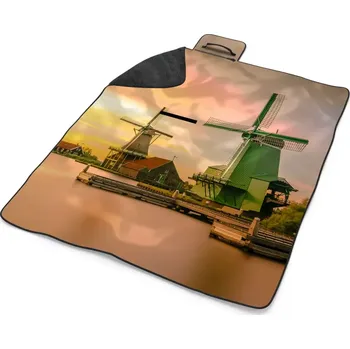 deka Sablio Plážová deka Větrné mlýny: 200x140 cm