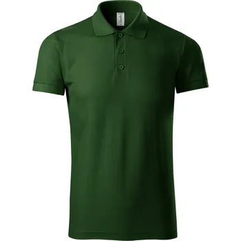 Pánské tričko Piccolio Joy Pánská polokošile P21 lahvově zelená L