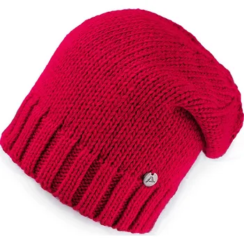 Čepice Zimní čepice unisex, velké, 2 červená