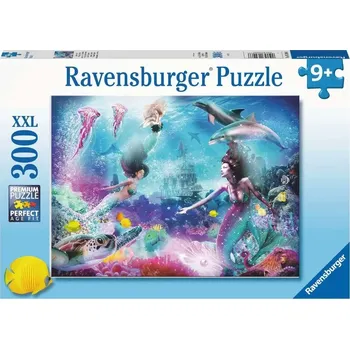 Puzzle RAVENSBURGER Mořské panny XXL 300 dílků