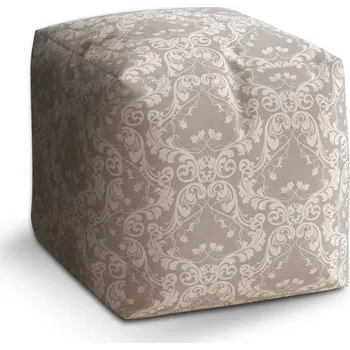 Taburet Sablio Taburet Cube Secesní noblesa: 40x40x40 cm