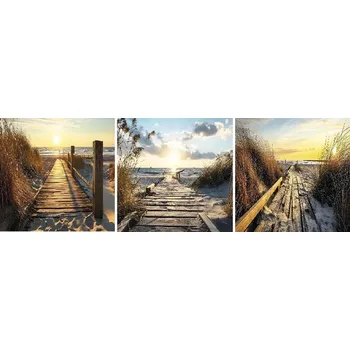 Obraz Nástěnný obraz sada Molo 30 x 90 cm