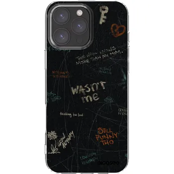 Pouzdro na mobilní telefon Picasee silikonový průhledný obal pro Apple iPhone 16 Pro Max - CONFESSION