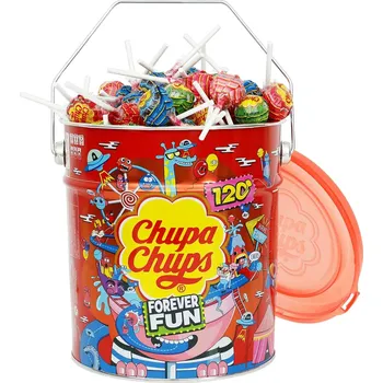Bonbon Chupa Chups plechovka 120x12g