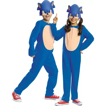 dětský kostým SONIC the Hedgehog s maskou 109–126 cm (4–6 let)