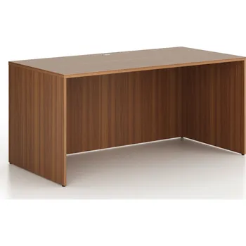 Psací stůl B2B Partner Kancelářský psací stůl FRAME, 160x80 cm, ořech