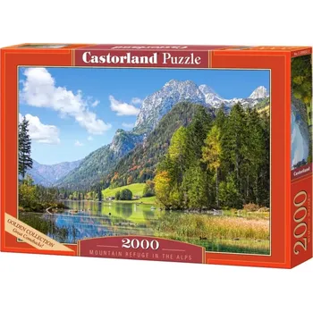 Puzzle CASTORLAND Útočiště v Alpách 2000 dílků