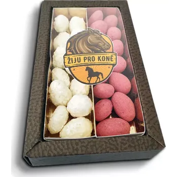 Čokoláda Sablio Mandle v čokoládě Žiju pro koně - 2x 80g