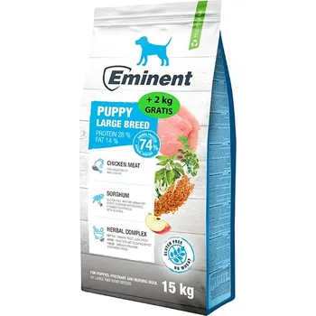 Krmivo pro psa Eminent Dog Puppy Large High Premium 15+2 kg ZDARMA + Doprava zdarma