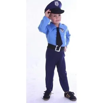 Karnevalový kostým Strój Policjant XS