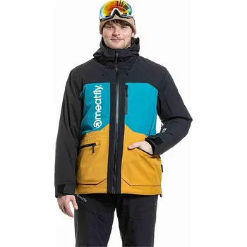 Bunda MEATFLY MANIFOLD JACKET BLACK/CHAI TEA XL