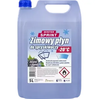 Směs do ostřikovače ATAS WINTER SPRINT - Zimní kapalina do ostřikovačů -20 Černá ostružina 5L