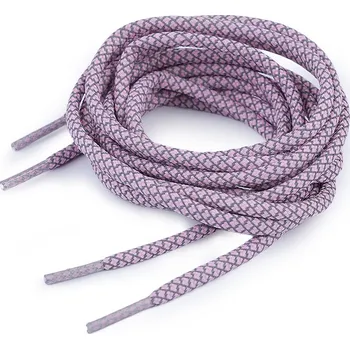 Tkaničky do bot Reflexní tkaničky do bot, tenisek, mikin délka 130 cm, střední, 3 pudrová