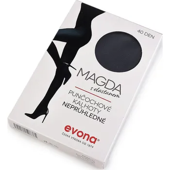 Dámské punčochy Dámské punčocháče barevné Magda 40den, velké, 3 (176/116) šedá